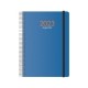 DOHE AGENDA ANUAL SYNCRO ESPIRAL SEMANA VISTA 15X21 CM AZUL CASTELLANO 2023